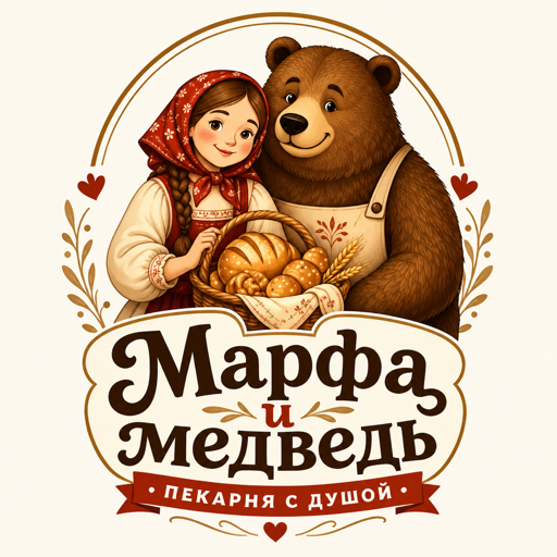 Марфа и медведь — пекарня с душой