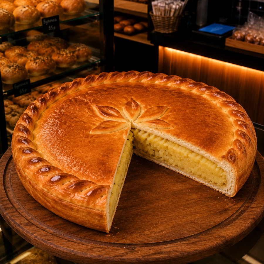 Пирог с картошкой